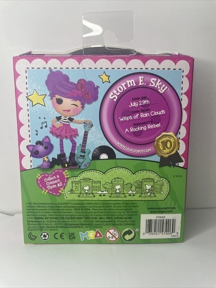 Mini Lalaloopsy Storm E. Sky 3" Figure w/Pet and Accessories NEW Ages 3+ - Picture 6 of 9